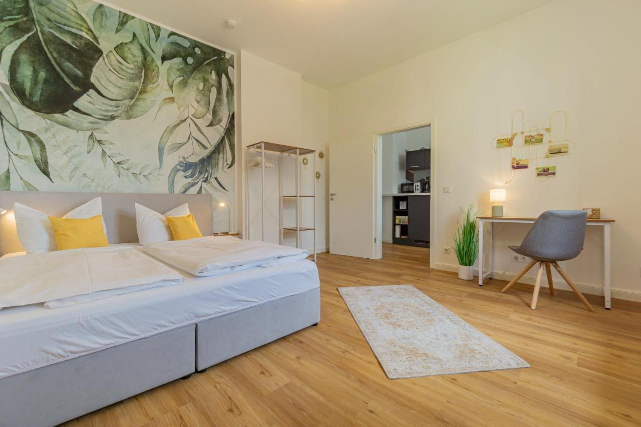 Modernes Apartment - Zentral, Ruhig, Wlan, Netflix, Kueche, Schreibtisch, Parkplatz, Waschtrockner คอตต์บุส ภายนอก รูปภาพ